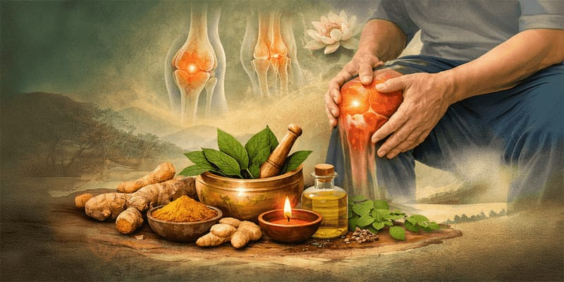 Ayurvedic Knee Pain Relief & Okhla Herbal Sourcing