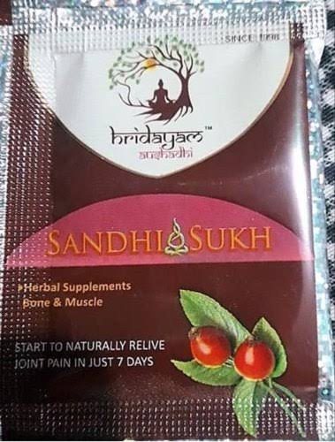 Sandhi Sukh Joint Care Herbal Powder (210 Pouch Pack)