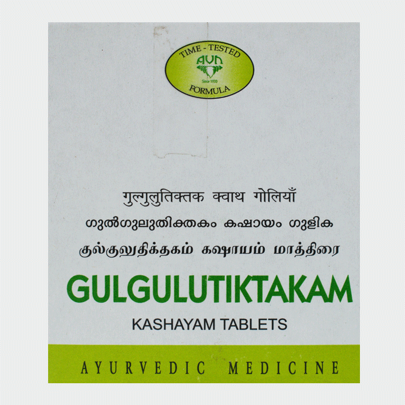 GULGULUTHIKTHAKAM KASHAYA GULIKA TABLET